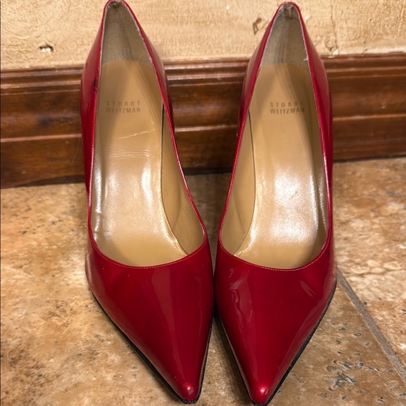 Stuart Weitzman Shoes - Stuart Weitzman Red Women's Pumps